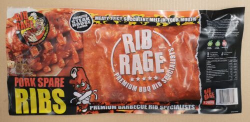 BBQ Pork Spare Rib Pack 1.2kg - Pre-cooked